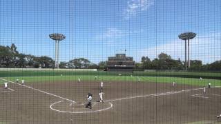 桐光学園ー横浜隼人 5回表 2015年神奈川県高等学校野球秋季大会 準々決勝