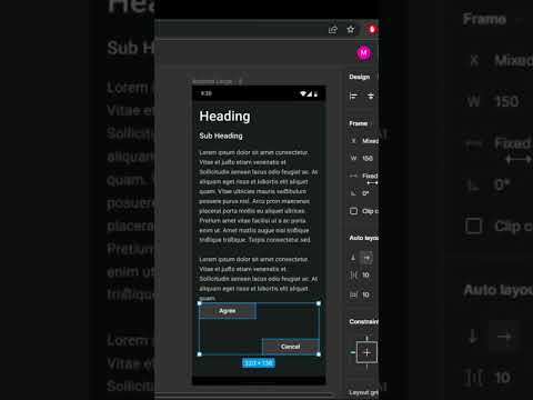 How to improve your mobile UI UX design in Figma #shorts #youtubeshorts #maculadesigns