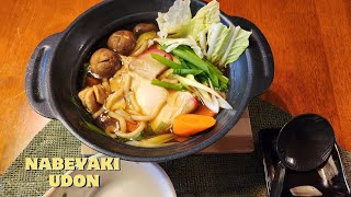 HOW TO COOK JAPANESE NABEYAKI UDON, HOT POT UDON,MERRY SAKURA TV