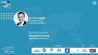 InsurTech Summit | Big Data and insurance by Jeremy Leach