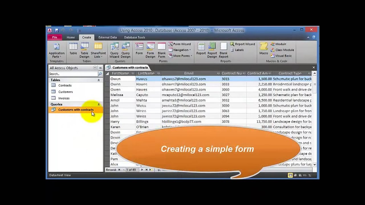 Microsoft Access 2013 Tutorial Sasgurus