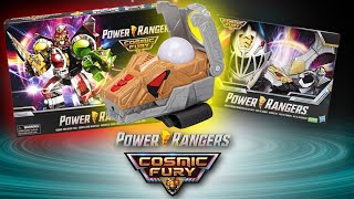 Details on Hasbro's Toys for Power Rangers Cosmic Fury! Morpher, Megazord, Roleplay Set