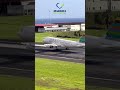 braathens airbus a320 landing at madeira airport madeira airport landing