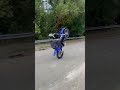 insane control wheelies on 2024 yz125x