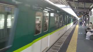 京阪6000系特急 東福寺駅通過