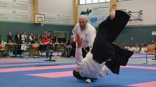 Aikido - martial arts demonstration by Pierre Congard and students (JKD Cup Karate, Schwerin 2013)