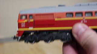 Unboxing/Review Roco HO M62 DCC Sound In Red/Orange Paint Scheme