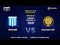 En Vivo: Racing vs Crucero del Norte