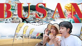 เที่ยวพูซานหน้าร้อนเกาหลี อากาศเย็นสบาย หมู่บ้านกำแพง STREET FOOD BUSAN  | อยู่เกาหลี เฟรนดาลี EP5