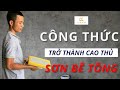 Cách sơn hiệu ứng giả bê tông trong trang trí nội thất! Pukaco Tuấn Khang