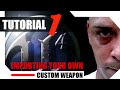 Unreal Engine 4 Tutorials - Tutorial 1 - Importing your own Custom Weapon