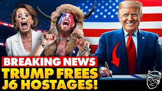 🚨BREAKING: President Trump FREES Thousands of January 6th Political Prisoners LIVE on TV