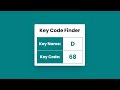 How to Detect Any Key's Code of the Keyboard   #javascriptprojects