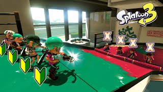 オールXのコロコロと初心者の弓いい勝負する説【スプラトゥーン3】