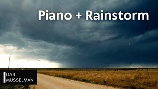 Through the Storm | Two Hours of Piano and Storm Sounds