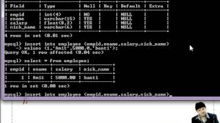 Chapter 10 NOT NULL constraint in MySQL Hindi