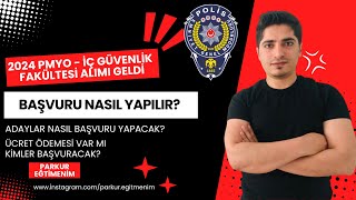 2024 POLİS MESLEK YÜKSEK OKULU ( PMYO ) - İÇ GÜVENLİK FAKÜLTESİ ALIMI GELDİ | BAŞVURU NASIL YAPILIR?