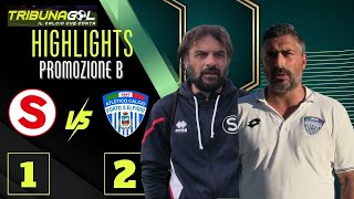 Promozione B Settempeda vs Porto Sant'Elpidio Reti e interviste