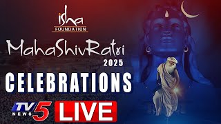 Isha Foundation Maha Shivaratri LIVE : Adiyogi | Singer Mangli | Karthik | Bam Lahiri | TV5 News