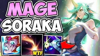 WTF?! AP SORAKA MID IS HIDDEN GOD TIER IN SEASON 11 (AMAZING BUILD) - League of Legends