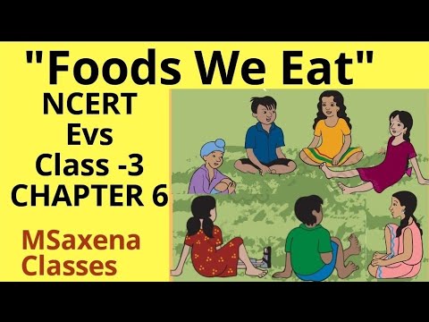 Foods We Eat | NCERT Class 3 Evs Chapter 6 | With Exercise Solution ...