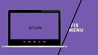 Fix Menu | CSS - JQUERY Tutorial