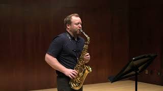 2024 TMEA Saxophone Etude no. 2 (Ferling 31)