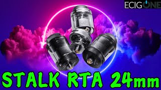 STALK RTA 24mm Full Wick Tutorial