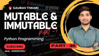 Immutable and Mutable in Python (Part 1)