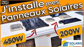 COMMENT CHANGER DE PANNEAUX SOLAIRES SUR TON CAMPING-CAR ! #solaris #solarisstore