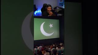 Movie theaters in Pakistan play the national anthem before the movie can start