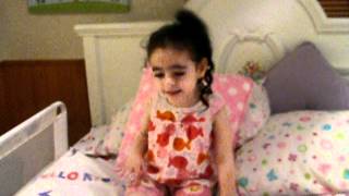 Singing ABC first-time.AVI