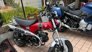 DAX125 HONDA、FJR1300 YAMAHA、ホンダダックス125、ヤマハFJR1300、和歌山、奈良、岸和田城、