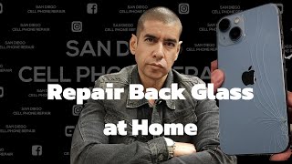 iPhone 14, 15 Back Glass Repair | How to Replace Cracked Glass on Newer Models