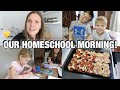 DAY IN THE LIFE! | REAL-TIME HOMESCHOOL MORNING WITH OUR FAMILY