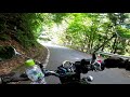 【royal enfield in japan】 ride on mountain road tunnels and along valley with bullet 500.