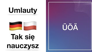 Lekcja 10 - 🇩🇪🇵🇱 Jak się nauczyć niemieckich umlautów ÜÖÄ #jezykniemiecki