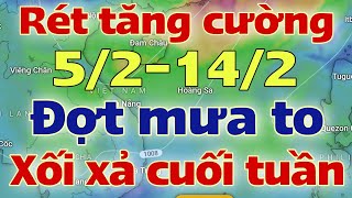 Dự báo thời tiết mới nhất ngày mai 5/2/2025 | dự báo bão mới nhất | thời tiết 3 ngày tới