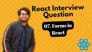 React Interview Questions - Form Handling in React