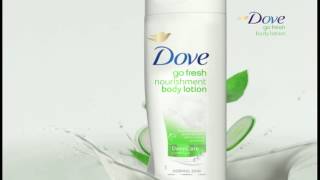 Dove Go Fresh body lotion