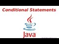 Conditional Statements In Java