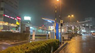 Japan Thunderstorm Walk Highlight 2021.07.10 ASMR Ambient Sound Sleep Meditate Relax Tokyo Suburb