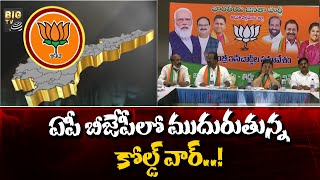 ఏపీ బీజేపీలో ముదురుతున్న కోల్డ్ వార్..! | Cold war in AP BJP..! | BIG TV