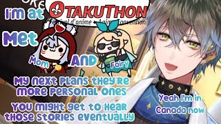 Ike met Nina and Pomu at Otakuthon \u0026 planning to stay longer to meet more friends