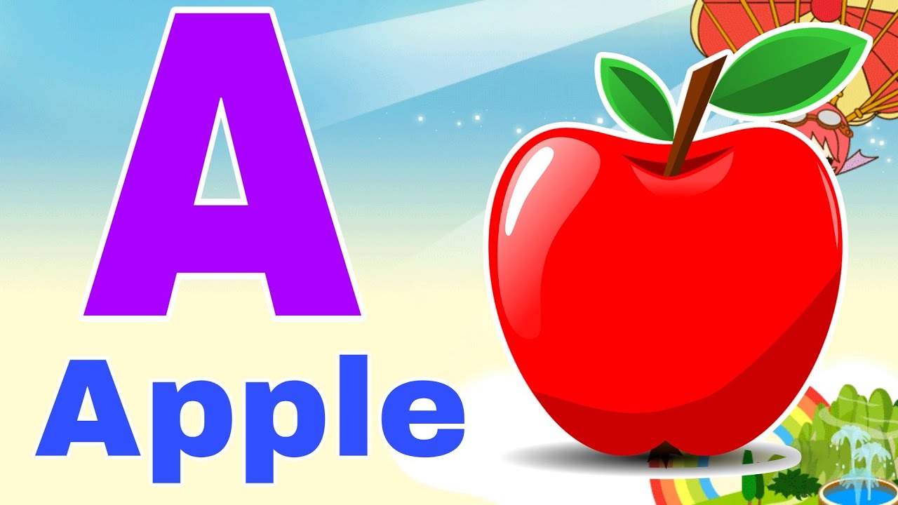 Alphabet Song | A For Apple 🍎, B For Ball ⚽️ | Abc Phonic Song | Abcd ...