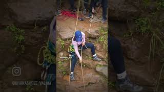 Waterfall rappelling| Shitkada waterfall nashik