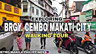 [4K] CEMBO MAKATI EXPLORING Walking Tour January. (Philippines)