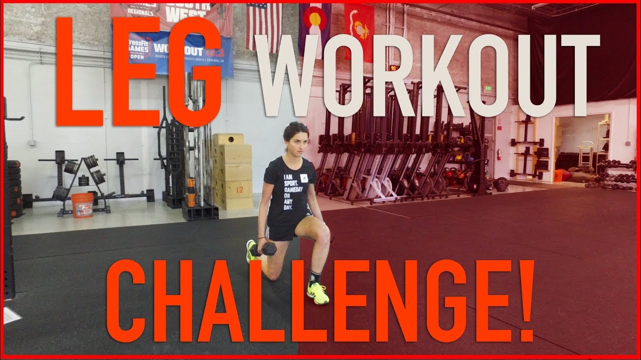 Leg Workout Challenge For Runners Youtube