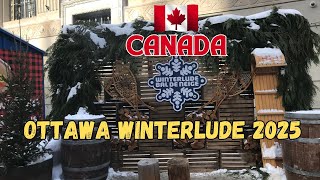 Ottawa Winterlude 2025, Sparks Street | Ottawa Winter-fest Ontario Canada