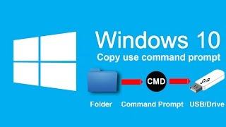 How to copy large file to USB/Drive use command prompt in Windows 10/8/7